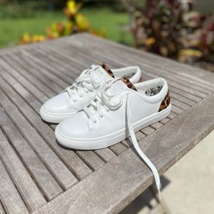 J Crew - Saturday sneakers calf/leather